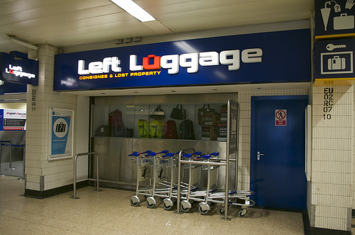 Left luggage