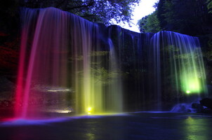 鍋ヶ滝がライトアップ！熊本のCMで有名！アクセス・駐車場・周辺観光も紹介
