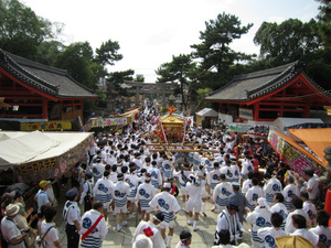 住吉大社の祭り（住吉祭）2017年情報！日程・時間・屋台など調査！