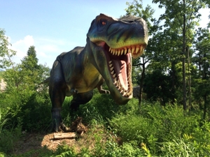 大高緑地公園内「ディノアドベンチャー名古屋」の恐竜がすごい！子連れに人気！