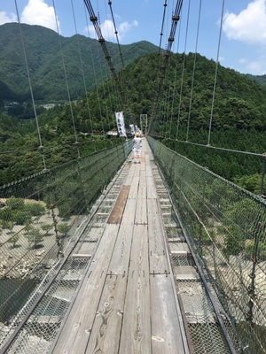 谷瀬の吊り橋は奈良の日本一の吊り橋！そう呼ばれる理由やアクセス紹介！