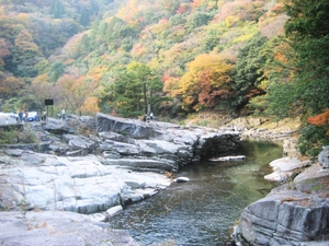 奥津渓の渓谷は紅葉が見事！見頃やライトアップの時期＆アクセスまとめ！