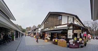 『桜の馬場・城彩苑』は熊本城ふもとの観光施設！ランチや食べ歩きがおすすめ！