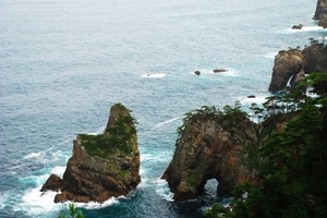 北山崎は三陸海岸を代表する景勝地！断崖絶壁の海岸線が見渡せる展望台が人気！
